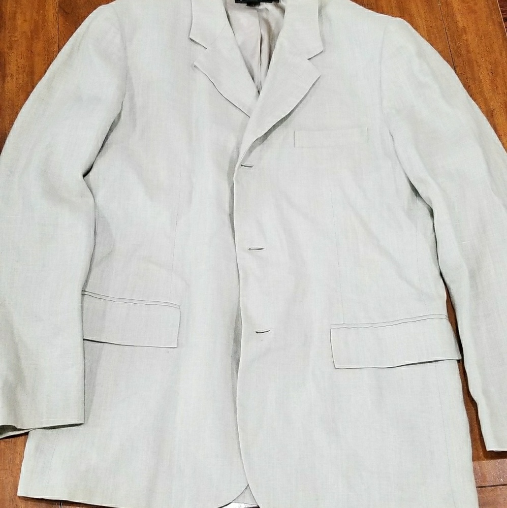 J. Crew 38r linen jacket blazer